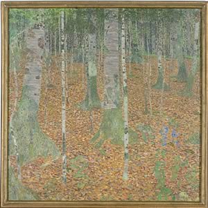 Gustav Klimt
Beech Woods (Birch Woods)
1903
Oil on canvas
43 1/4 x 43 1/4 in. 